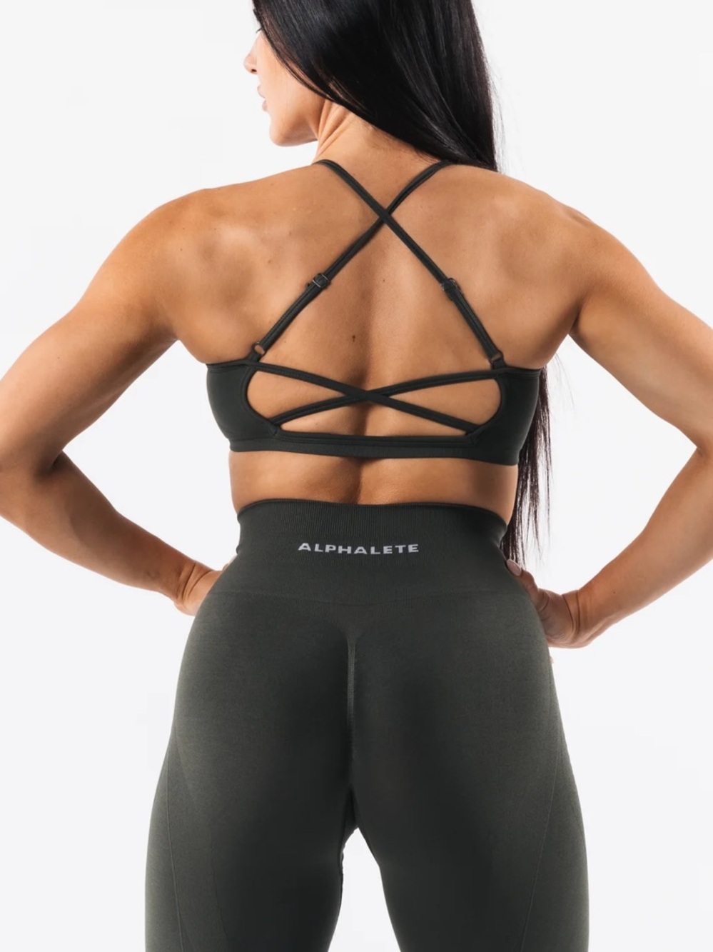 Alphalete AMPLIFY BACK CROSS BRA NWOT